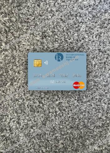 Tajikistan IBT mastercard photolook front